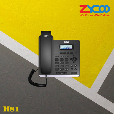 企業の従業員のための DC 5V/0.6A Wifi 固定電話 Voip 4.3W