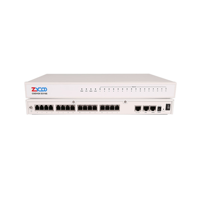アナログ電話用 2 X 10/100Mbps VoIP ゲートウェイ FXS 拡張 Voip 電話ボックス