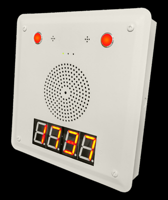 屋内使用のための表面によって取付けられる Ip 拡声器の対面トークバック